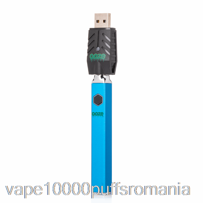 Vape Romania Ooze Quad Flex Temp 500mah Baterie Albastru